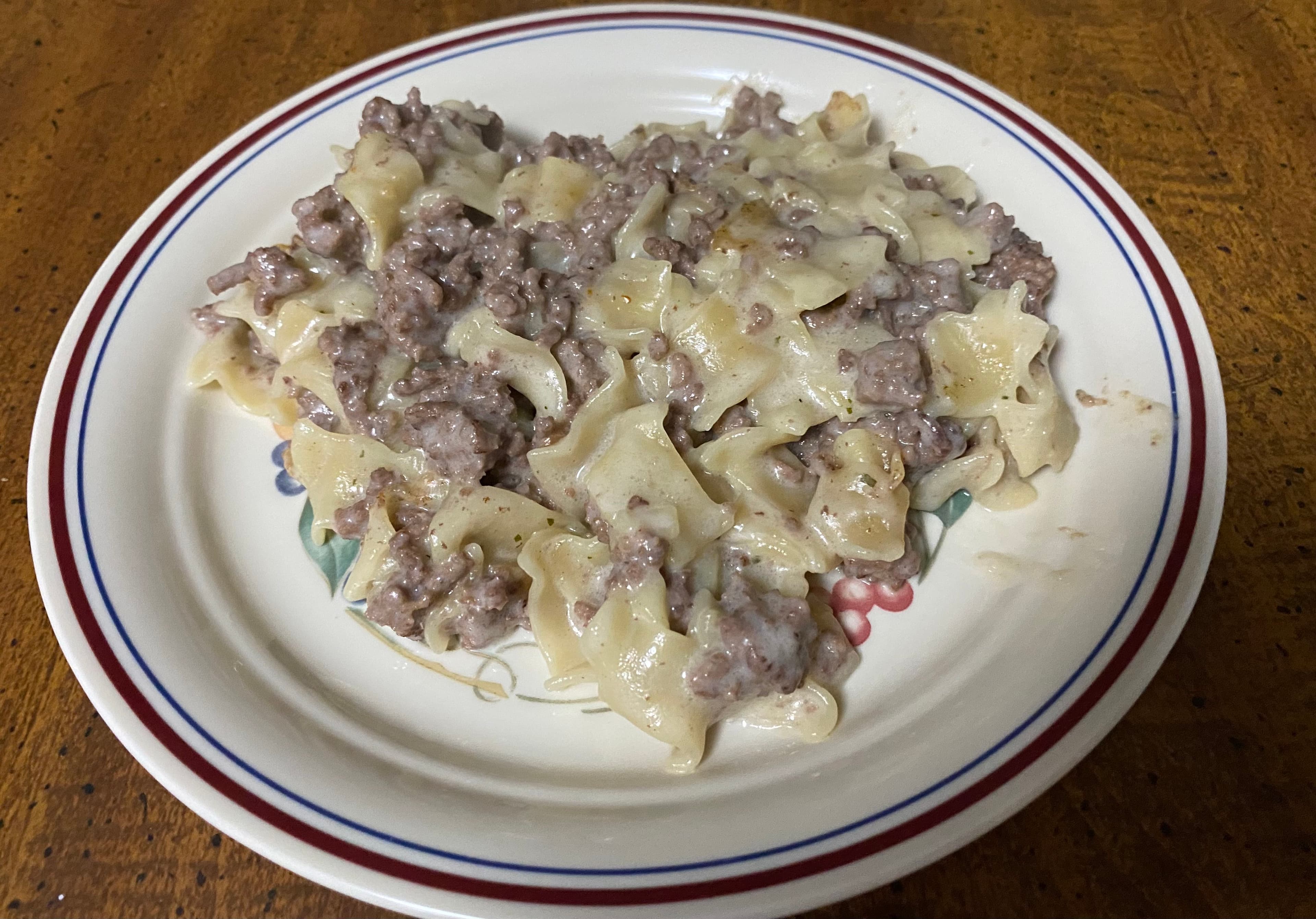 Mushroom Stroganoff